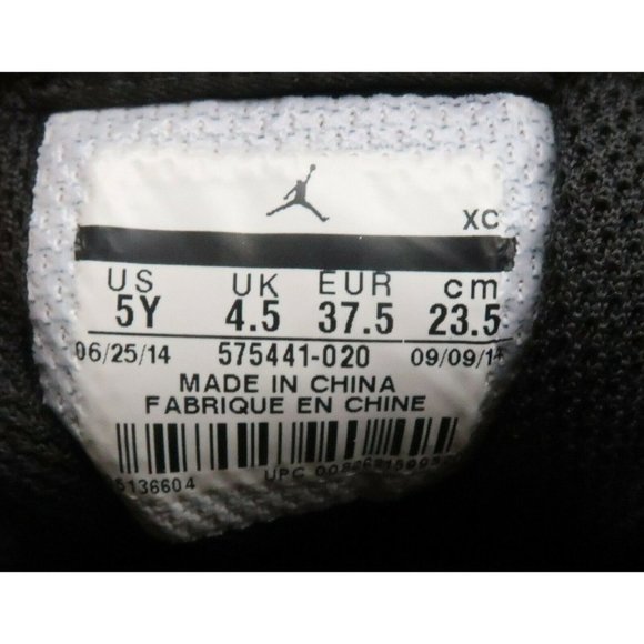 Nike Air Jordan 1 Retro High OG BG- Youth-Size 5Y- Wmns 6.5- Black-[575441-020] - Picture 10 of 10